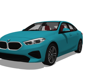 超精细汽车模型 宝马 BMW 218i